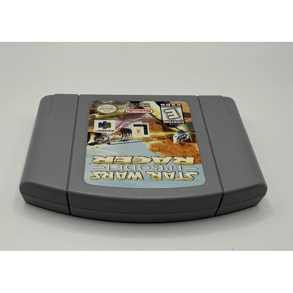 STAR WARS EPISODE 1 RACER NINTENDO 64 N64 AUTHENTIC CART CLEANED TESTED & WORKS